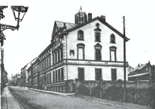 Schulstraße 27 Postamt und Pinselfabrik