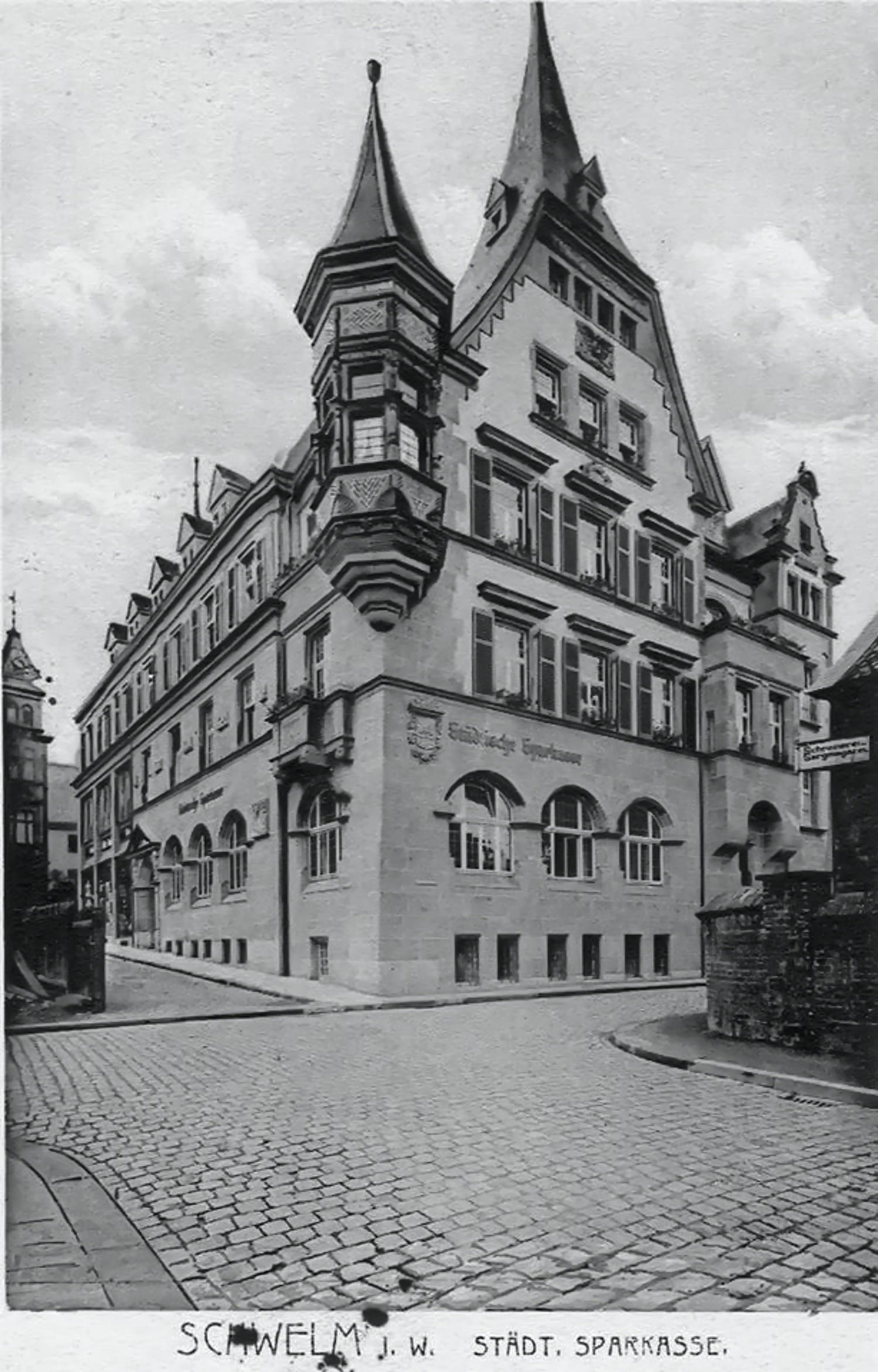 schwelm-sparkasse-Postkarte