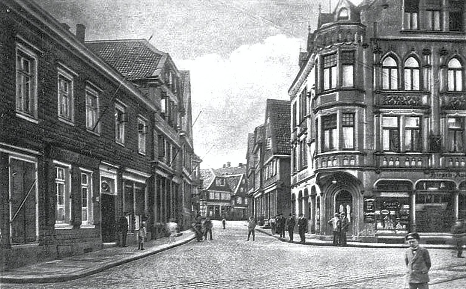 1920 Kirchstraße von unten