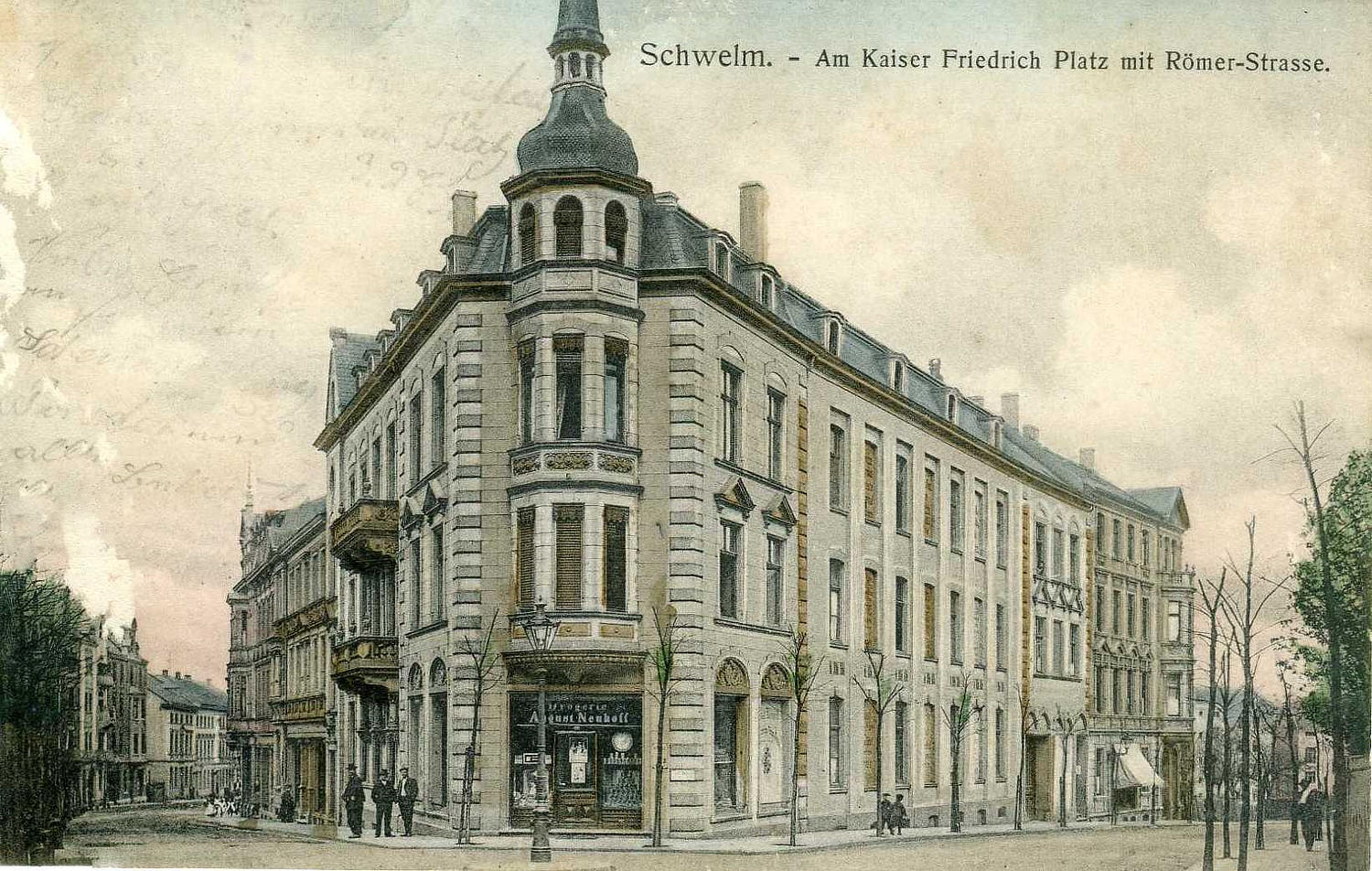 Neumarkt Römerstraße Neuhoff - coloriert