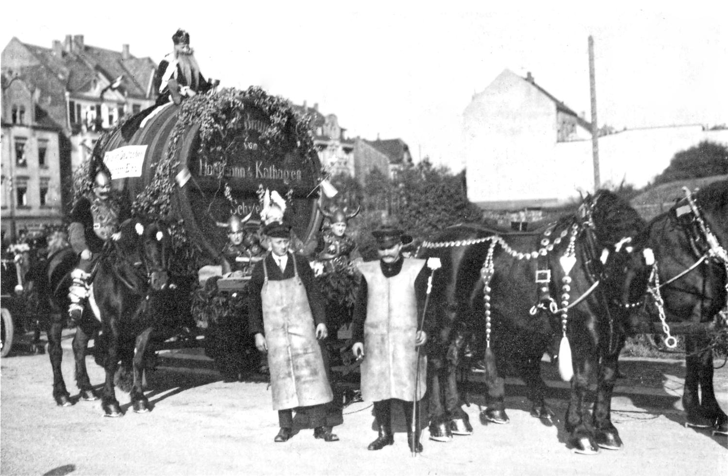 1935 Heimatfestzug Brauerei Haarmann & Kathagen