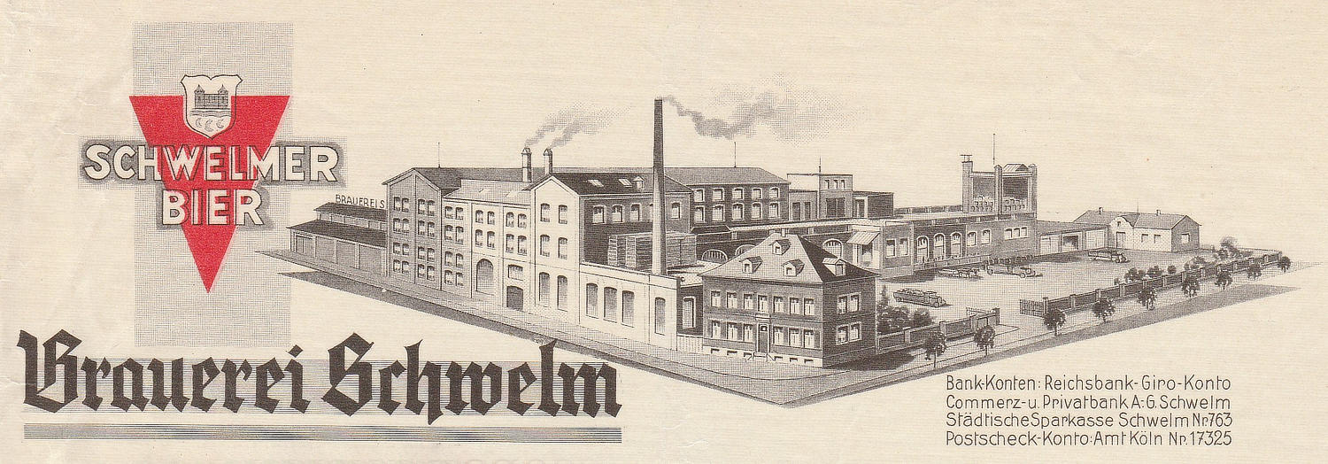 1938 Briefkopf Brauerei