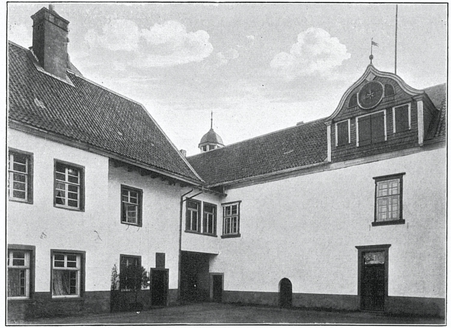 1909 Martfeld Ansicht Innenhof