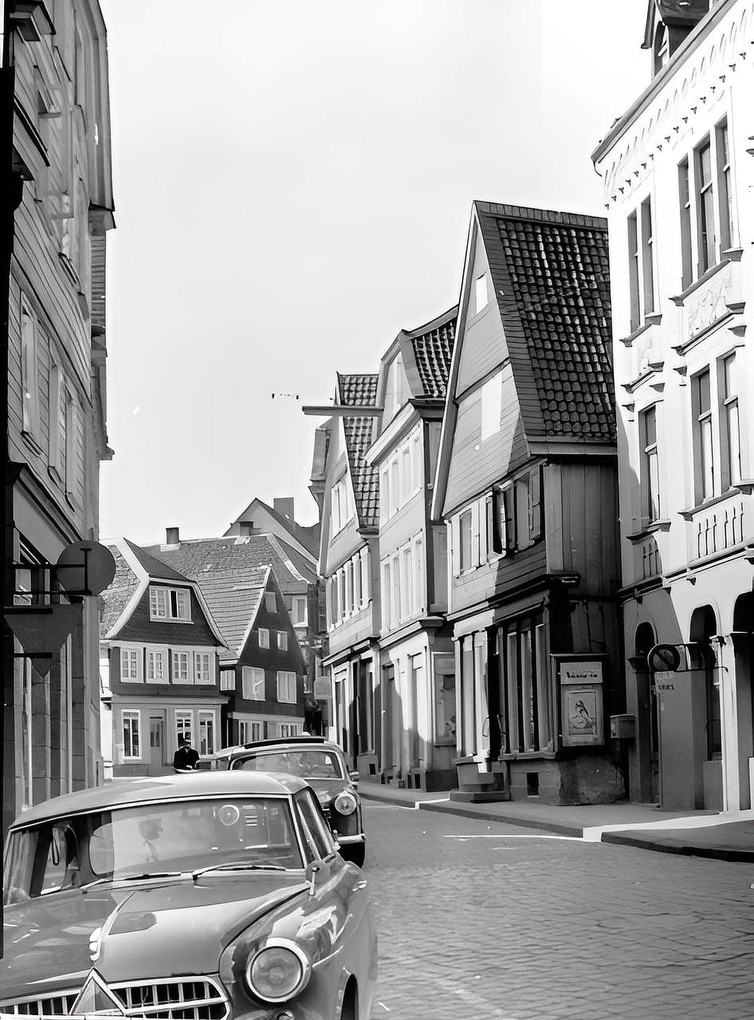 1956 Kirchstraße 4 Blick von unten