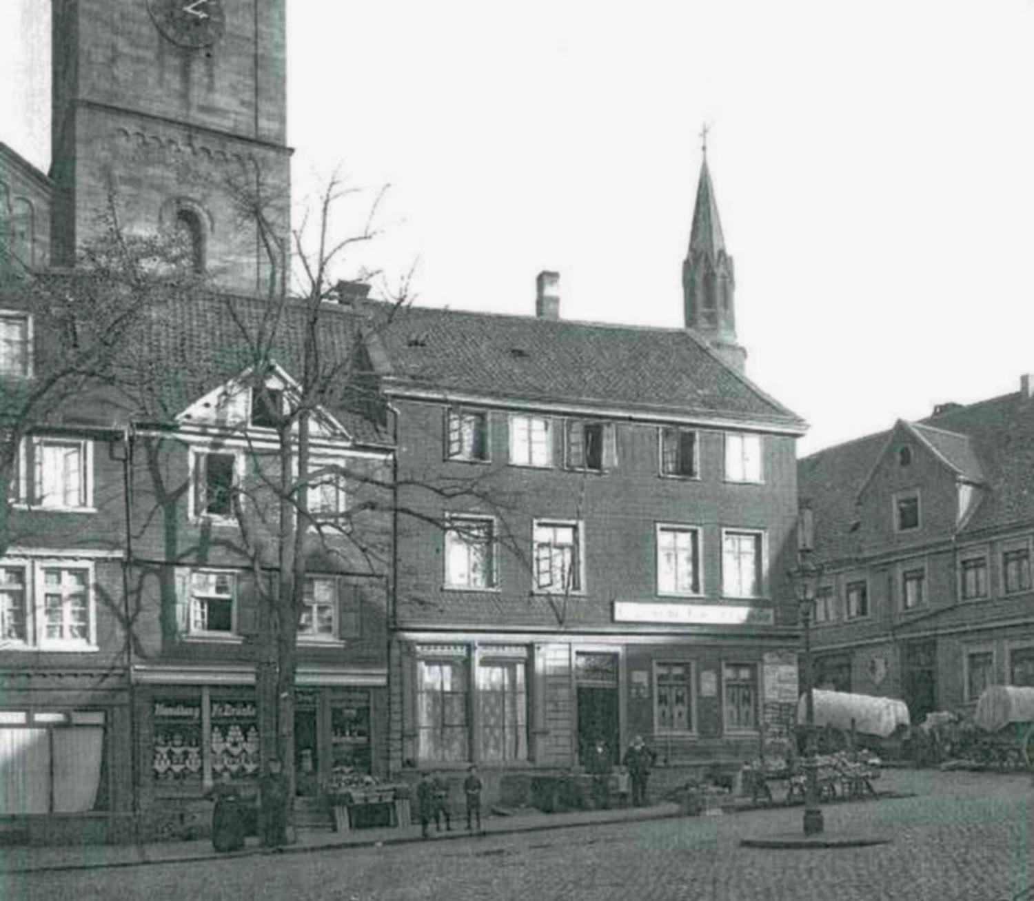1900 vor Altmarkt Ostseite