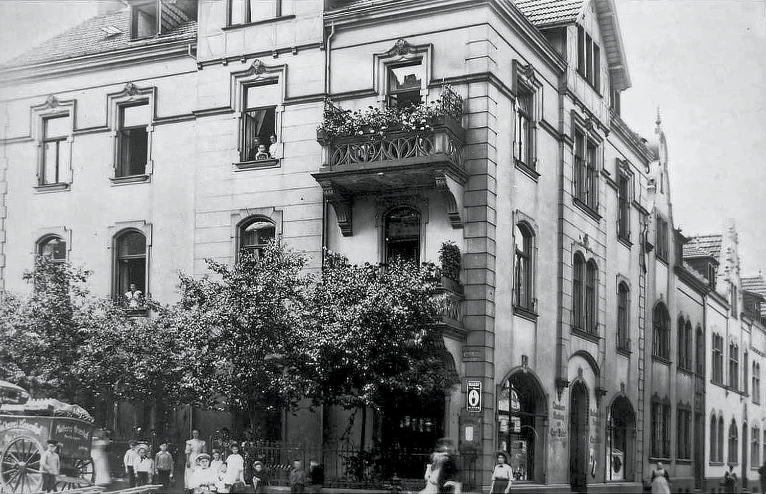 1900 ca Bahr Schulstr Bismarckstr groß